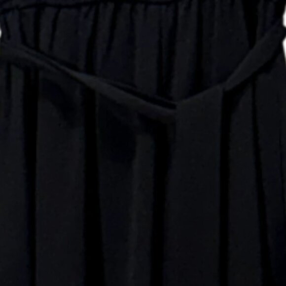 Alfani Deep Black Wrap Front Dress Size: PM - Picture 5 of 5